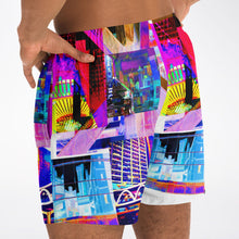 Load image into Gallery viewer, Cityscape Swim Shorts