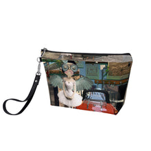 Load image into Gallery viewer, Lulu Red Car Sling Cosmetic Bag