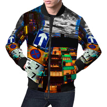 Load image into Gallery viewer, Monster Building Bomber Jacket