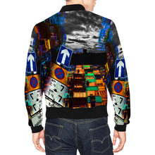 Load image into Gallery viewer, Monster Building Bomber Jacket