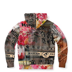 Hey HK Athletic Zip-Up Hoodie - AOP