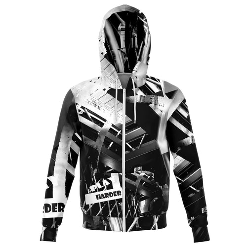 Play Harder Zip Hoodie