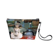 Load image into Gallery viewer, Lulu Red Car Sling Cosmetic Bag