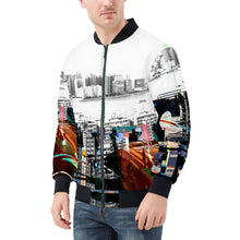 Load image into Gallery viewer, Harbour View Bomber Jacket