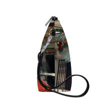 Load image into Gallery viewer, Lulu Red Car Sling Cosmetic Bag