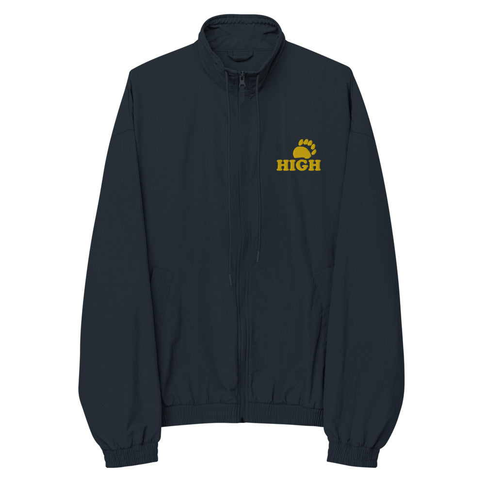 High 5 Navy Recycled Tracksuit jacket